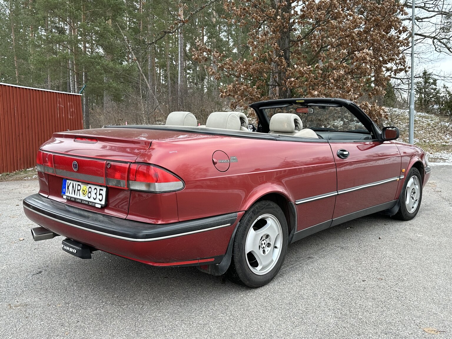 Exteriörbild på 1997 Saab 900 Cabriolet - En ägare