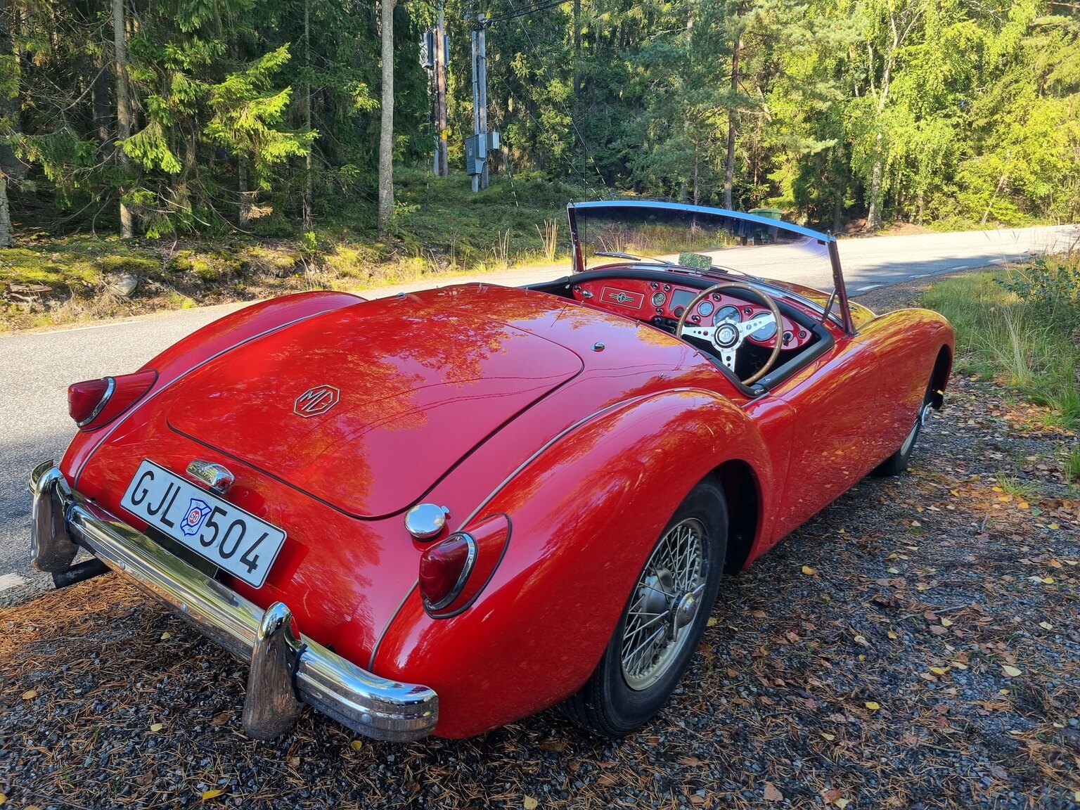 Exterior image of 1956 MG MGA 1500