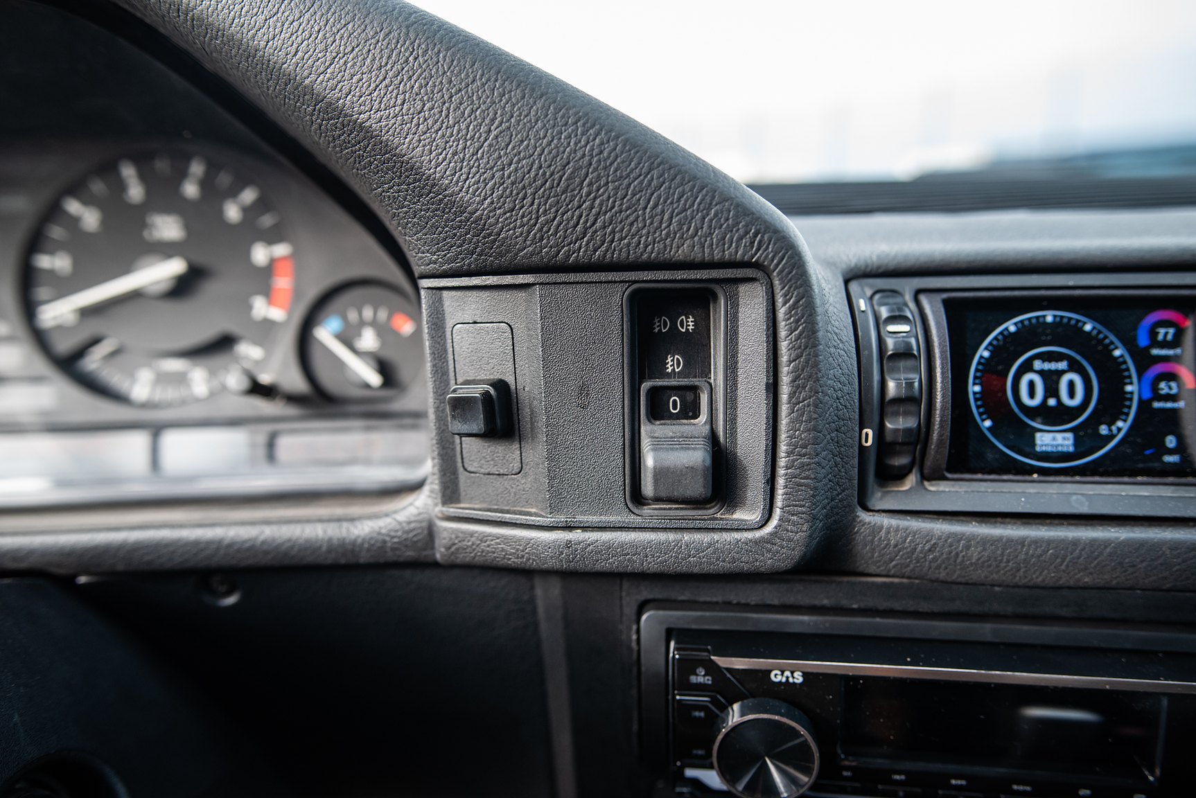Interiörbild 1992 BMW 525i Touring Outlaw