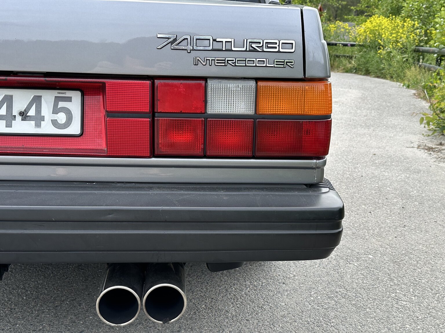 Exteriörbild på 1988 Volvo 740 Turbo