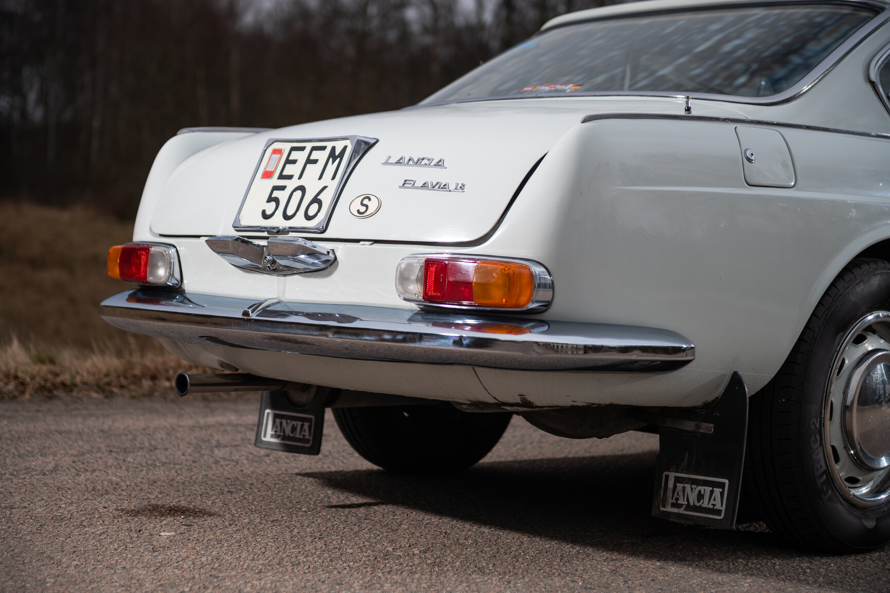 Exteriörbild på 1965 Lancia Flavia Coupé