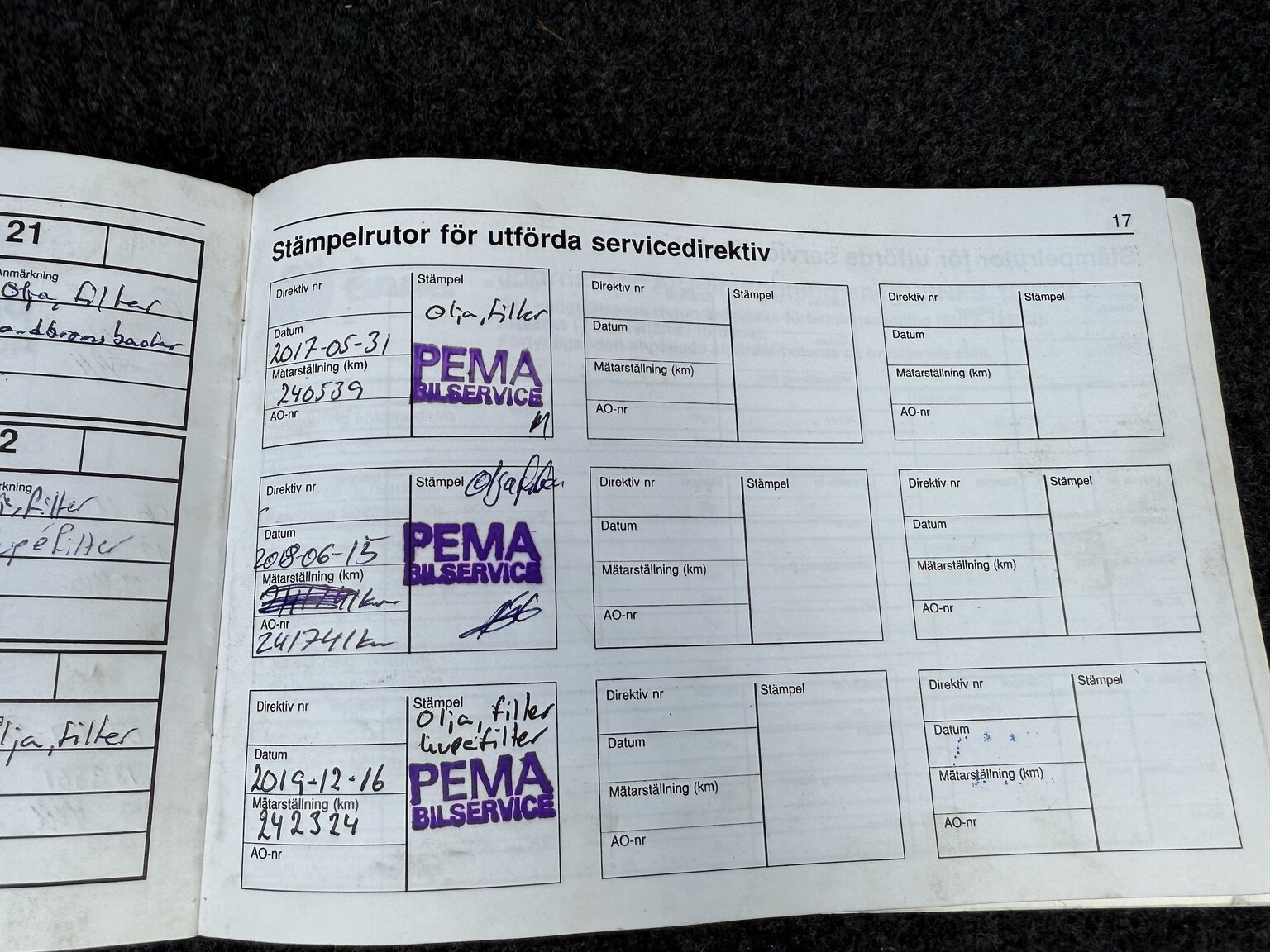 Dokumentation, 1997 SAAB 900