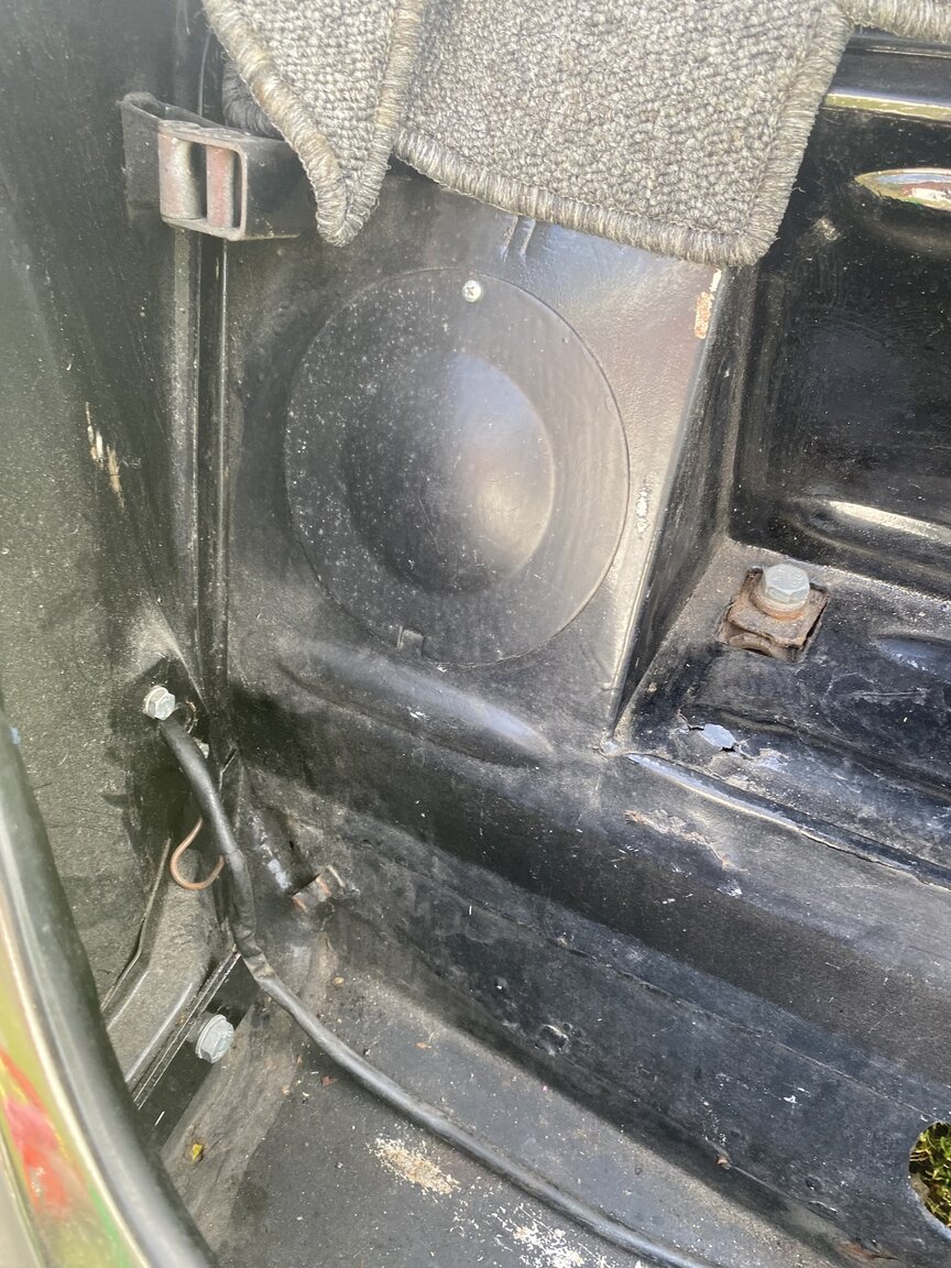 Innenraumfoto von 1956 Volkswagen Beetle 