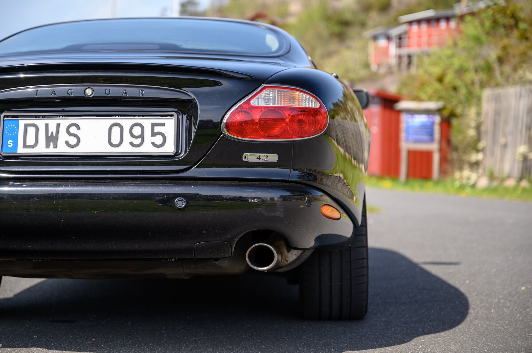 Exteriörbild på 2003 Jaguar XKR
