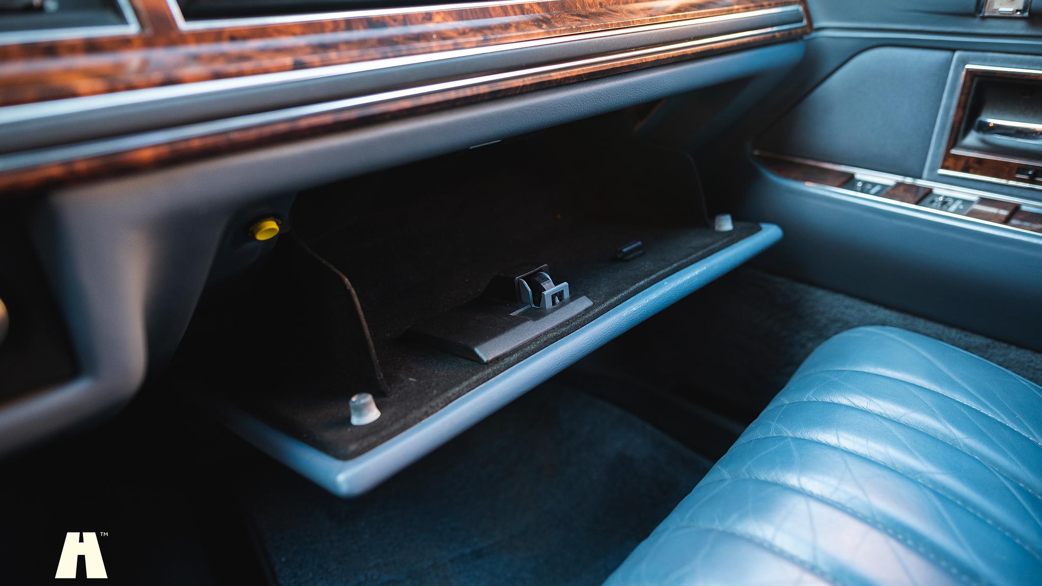 Interiörbild 1992 Lincoln Town Car Limousine 