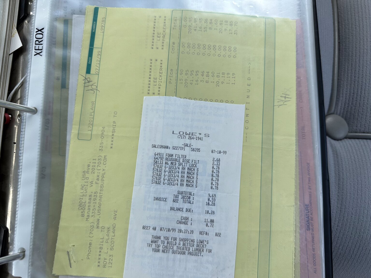 Dokumentation, 1964 Cadillac Fleetwood Seventy-Five Limousine (17)