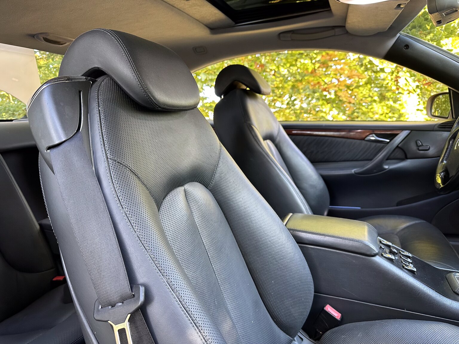 Interior image of 2001 Mercedes-Benz CL600/ML 55 AMG