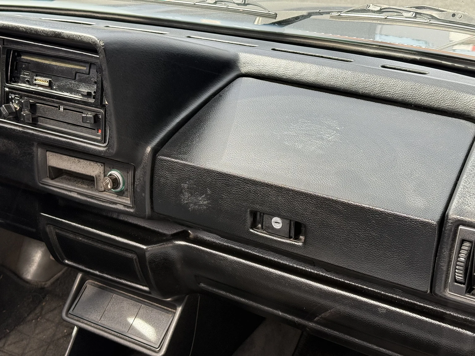 Interiörbild 1987 VW Golf Cabriolet (22)