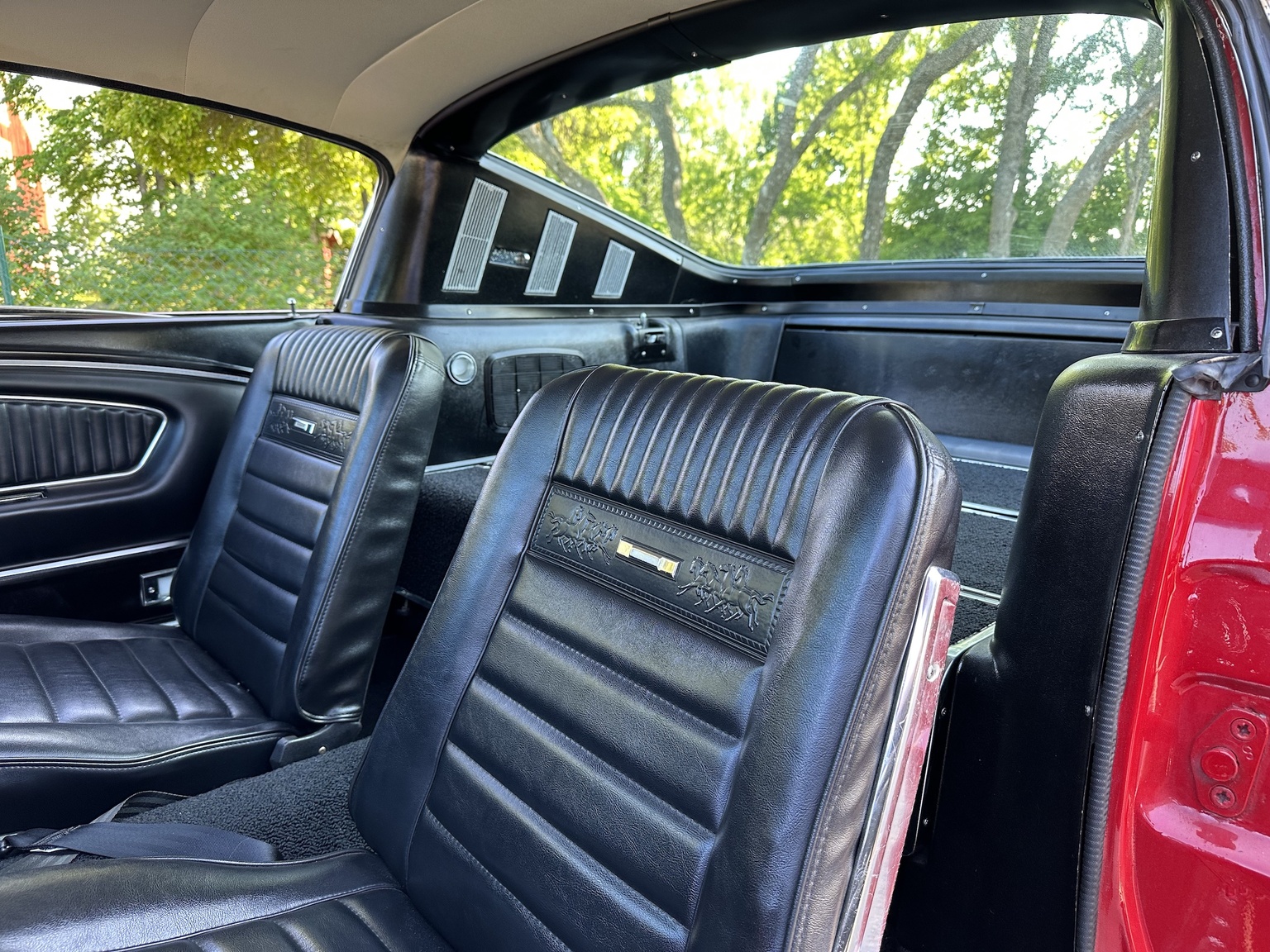 Interior image of 1965 Ford Mustang 289 Fastback