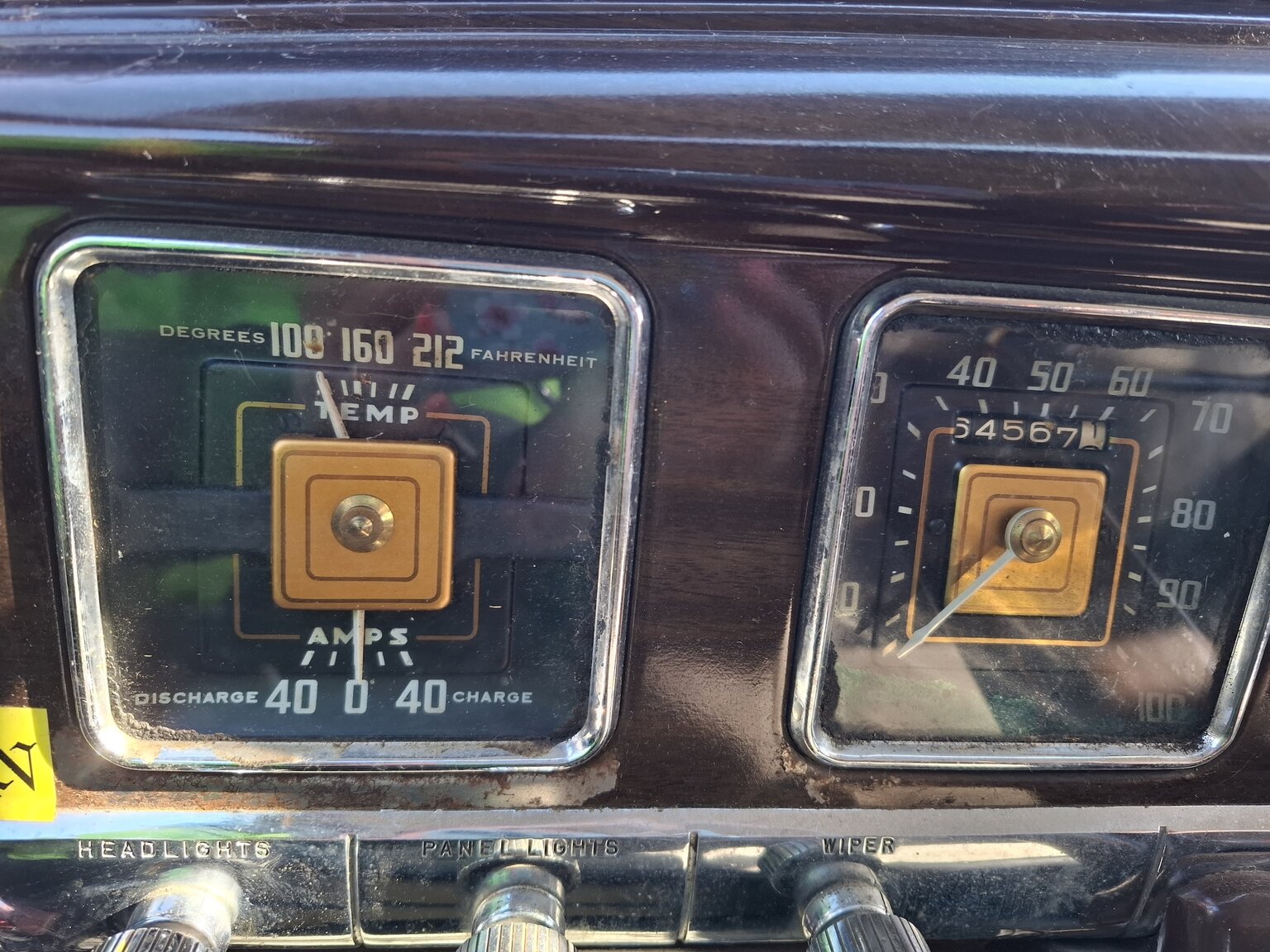 Interiörbild 1949 Dodge Coronet Club Coupé