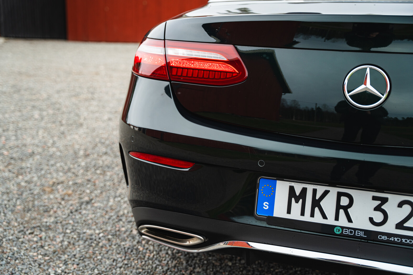 Exterior image of 2019 Mercedes-Benz E300 Cabriolet