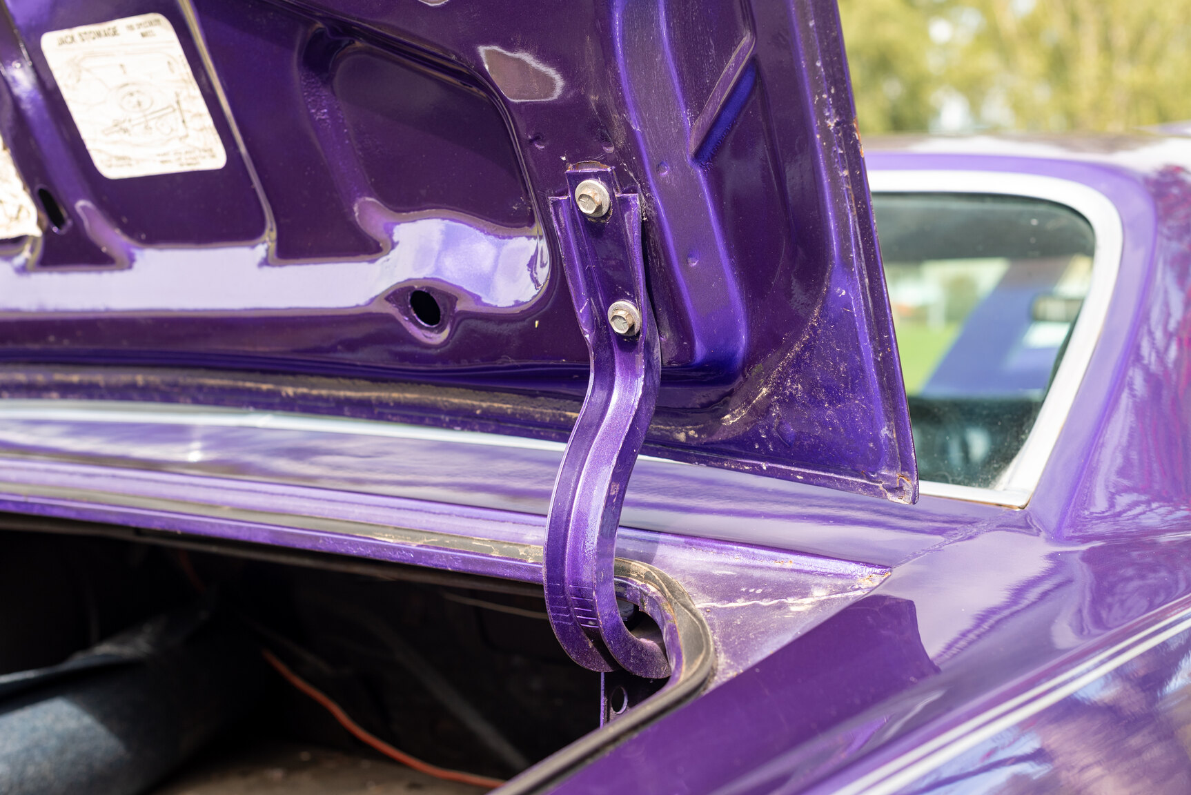 Interiörbild 1970 Oldsmobile Cutlass
