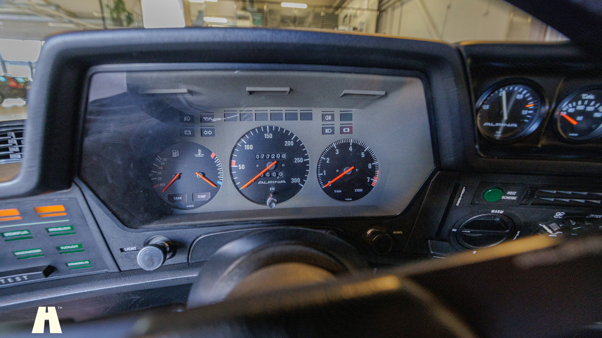 Interiörbild 1979 Alpina B7 Turbo