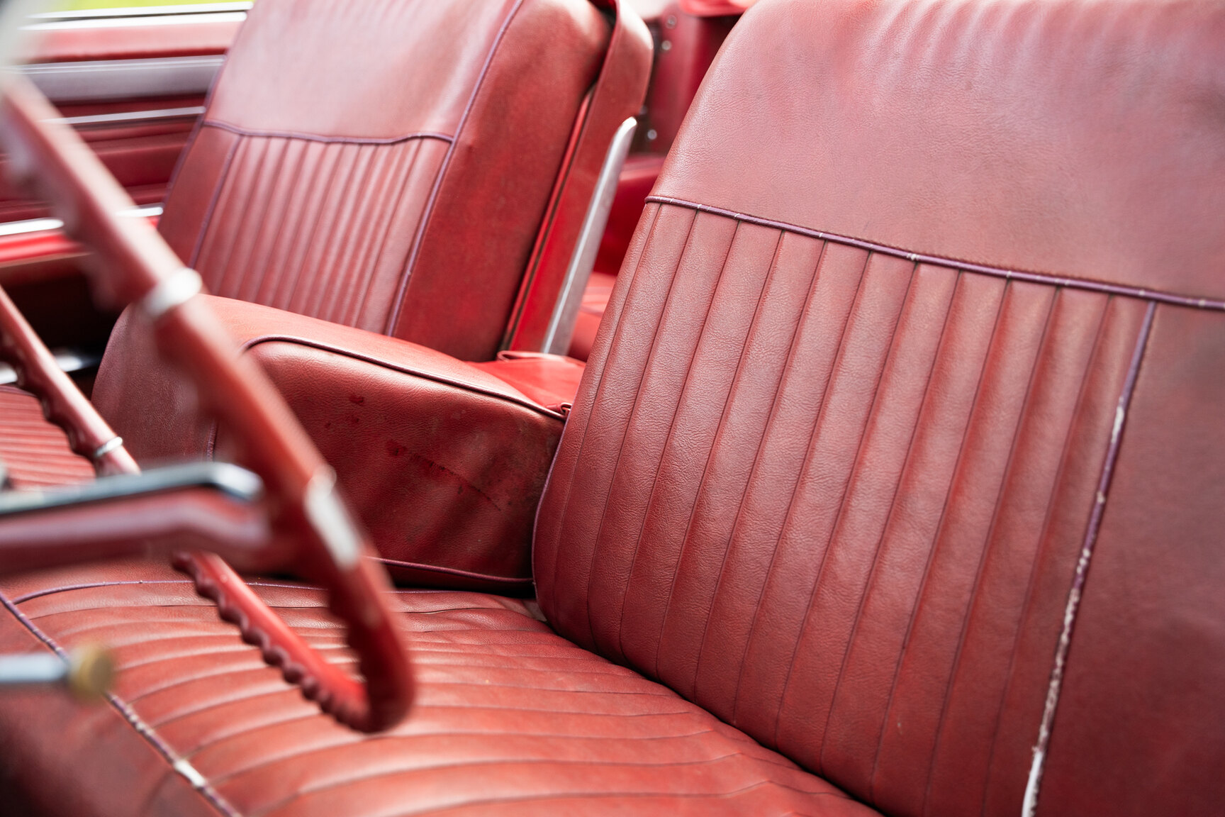 Interior image of 1965 Cadillac De Ville convertible