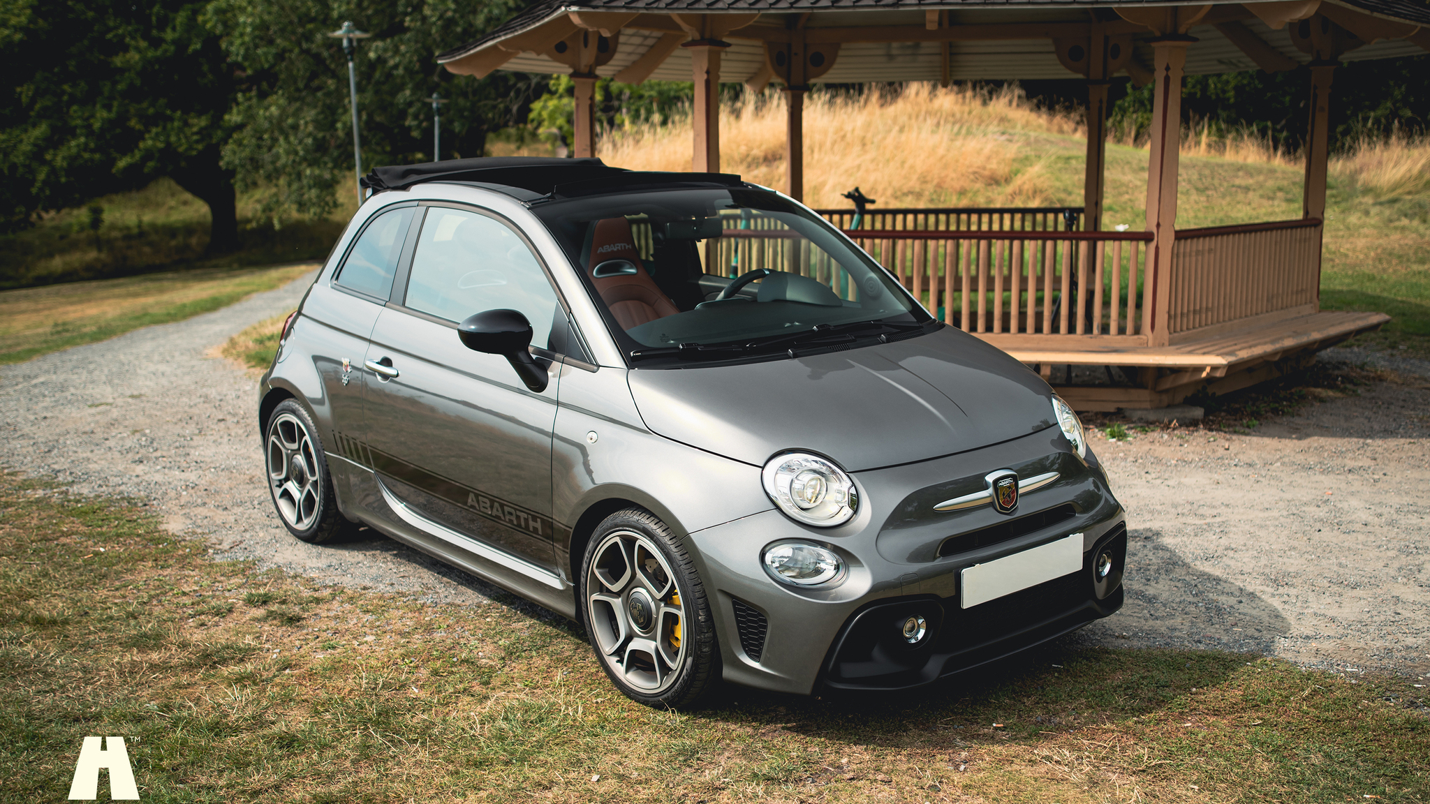 Exteriörbild på 2018 Abarth 595 Turismo CAB
