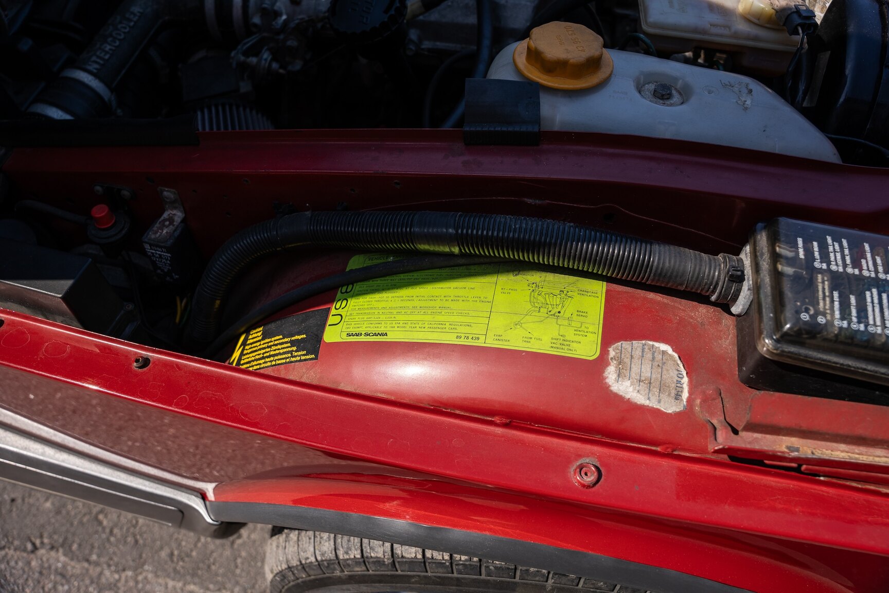 1988 Saab 900 Turbo Convertible, Mekanik