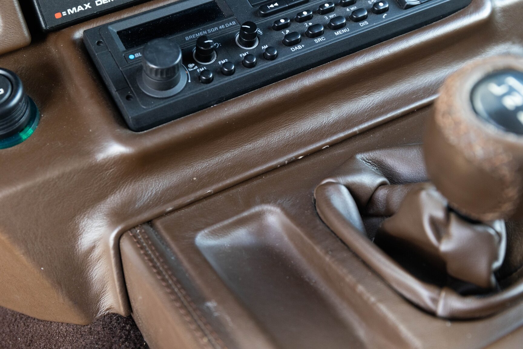 Innenraumfoto von 1991 Range Rover Restomod
