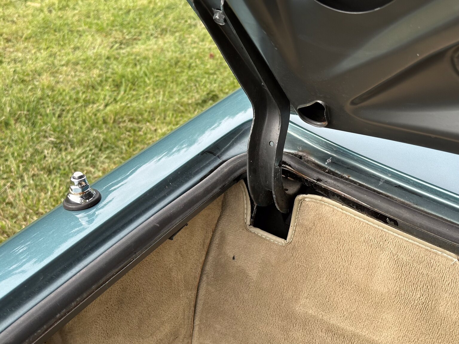 Interiörbild 1985 Mercedes-Benz 380 SL