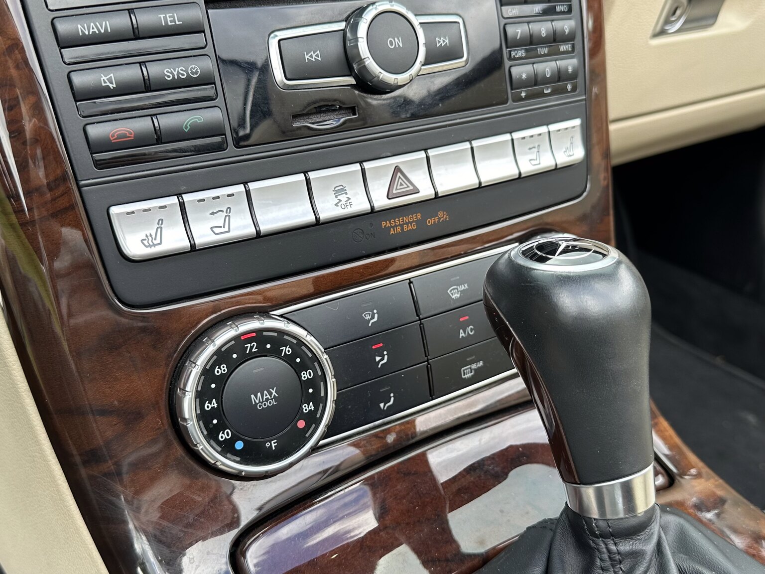 Interior image of 2012 Mercedes-Benz SLK 350