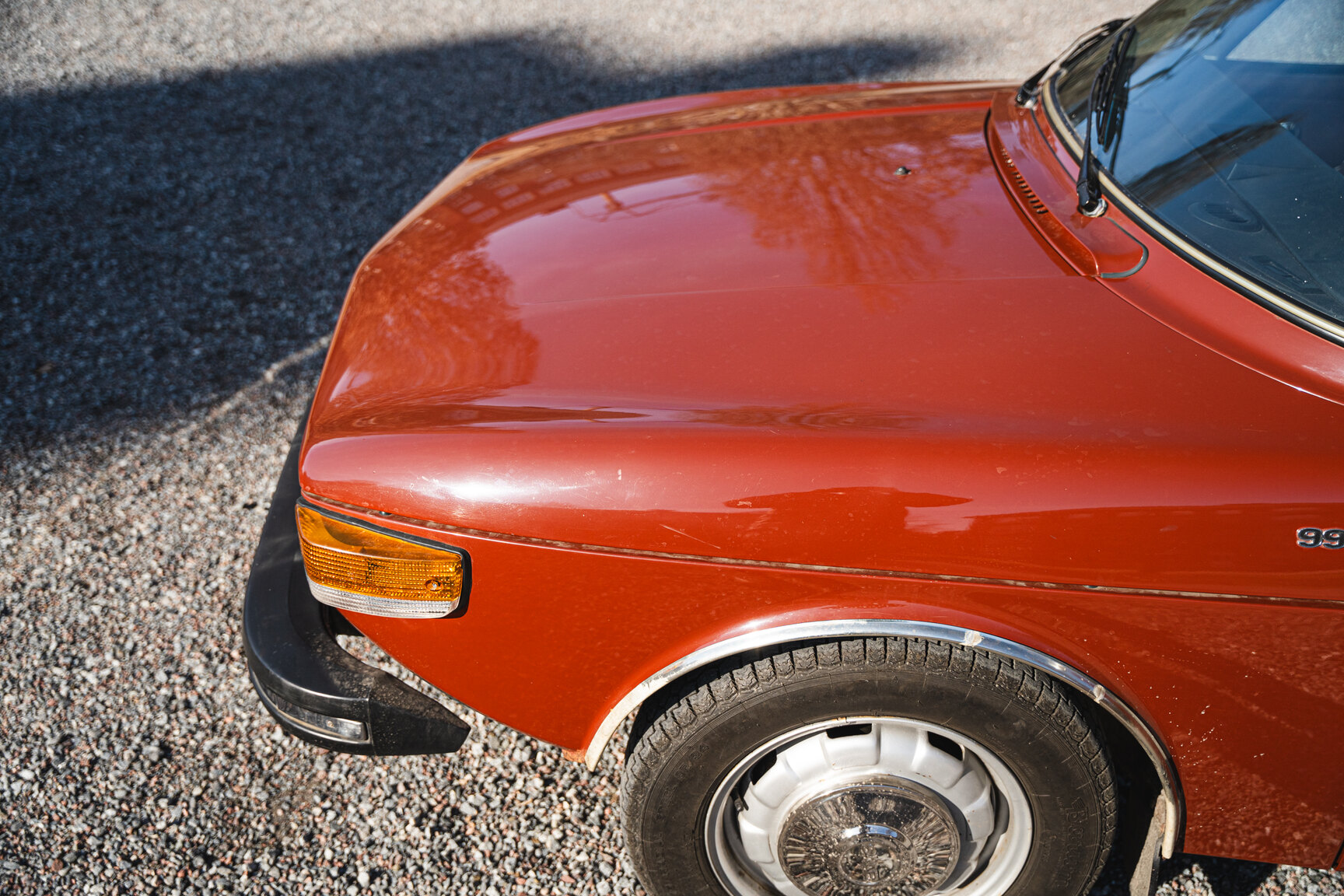 Exteriörbild på 1974 SAAB 99 