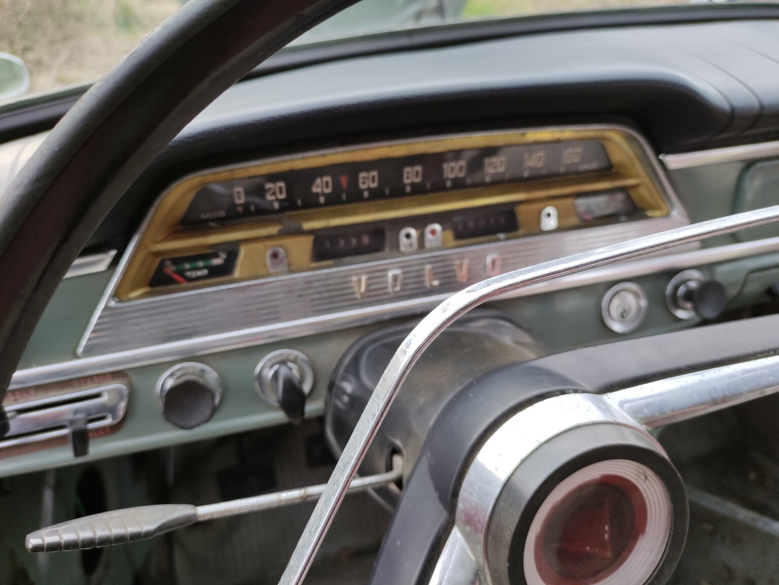Interiörbild 1960 Volvo P210 Duett