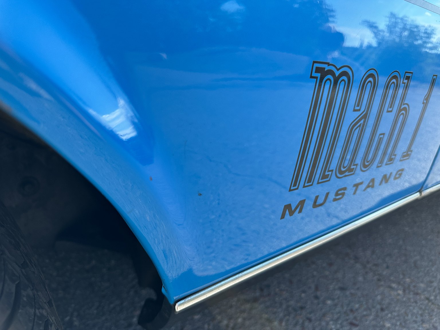 Aussenfoto 1971 Ford Mustang Mach 1