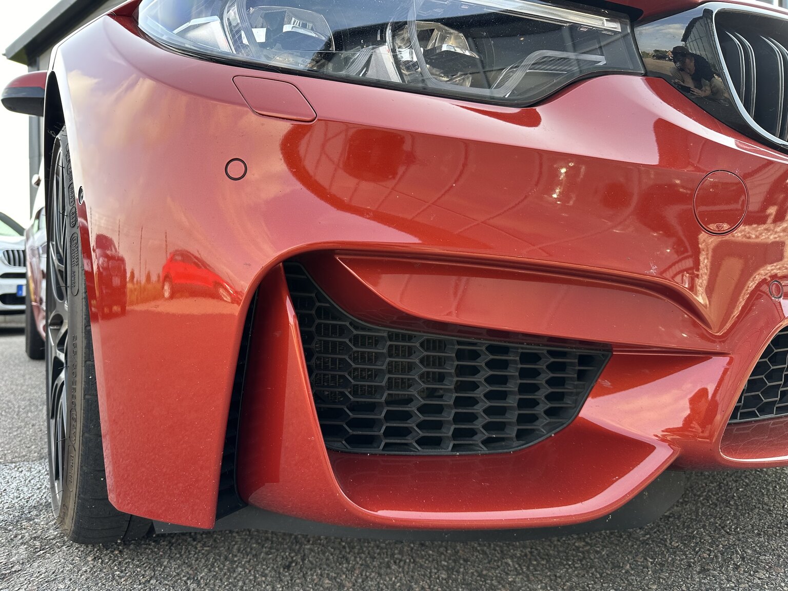 Exteriörbild på 2018 BMW M4 Competition Convertible F83 Manual