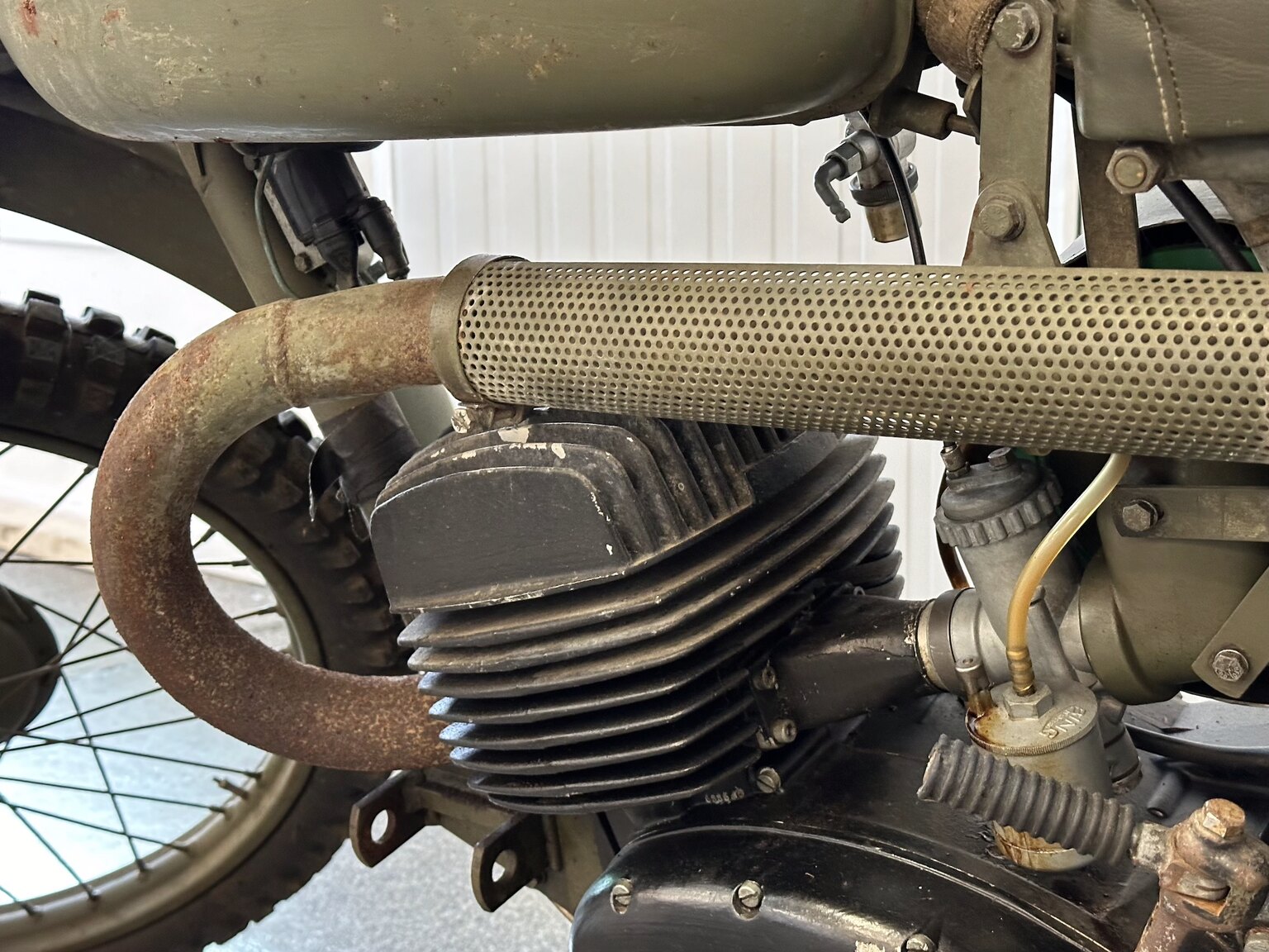 1968 Husqvarna 256A, Mekanik