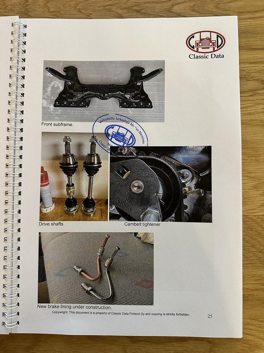 Documentation for 2004 Alfa Romeo 156 GTA