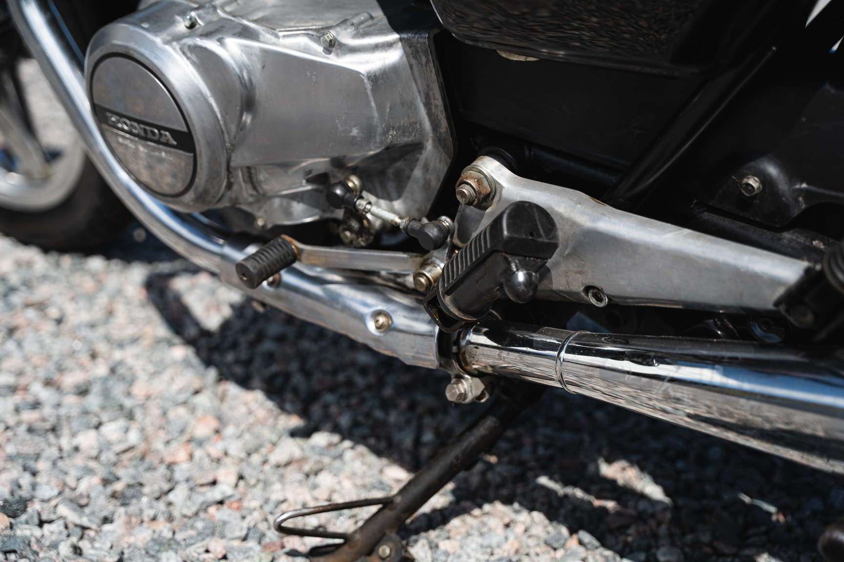 Image of 1981 Honda CB250N mechanics