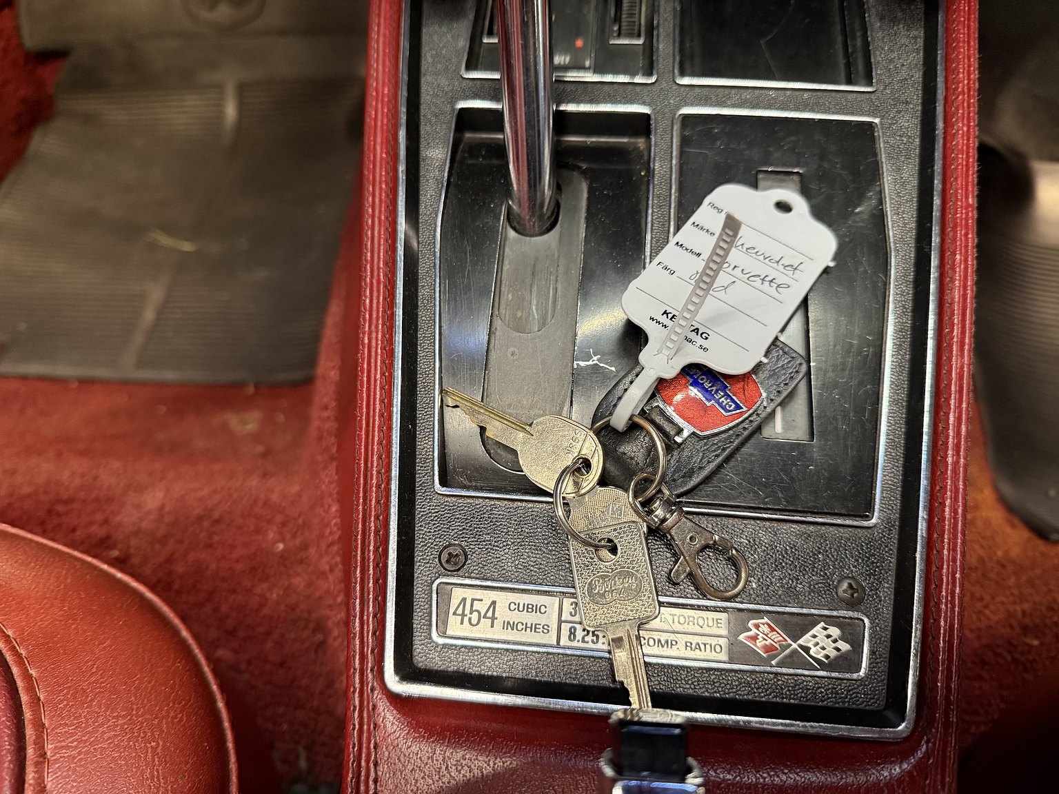 Innenraumfoto von 1974 Chevrolet Corvette Stingray