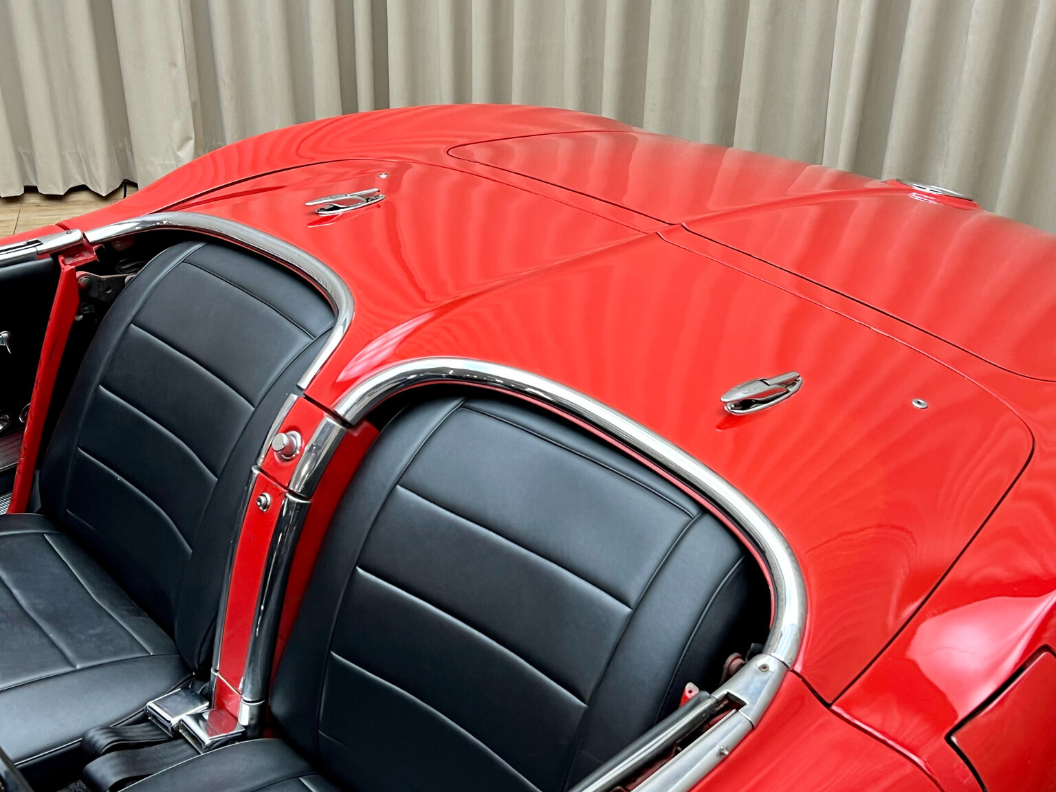 Interiörbild 1960 Chevrolet Corvette C1