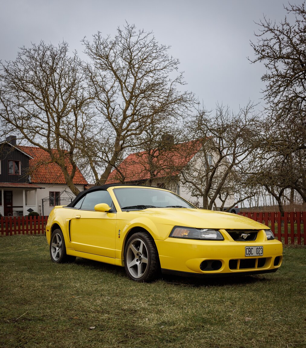 Exteriörbild på 2003 Ford Mustang SVT Cobra