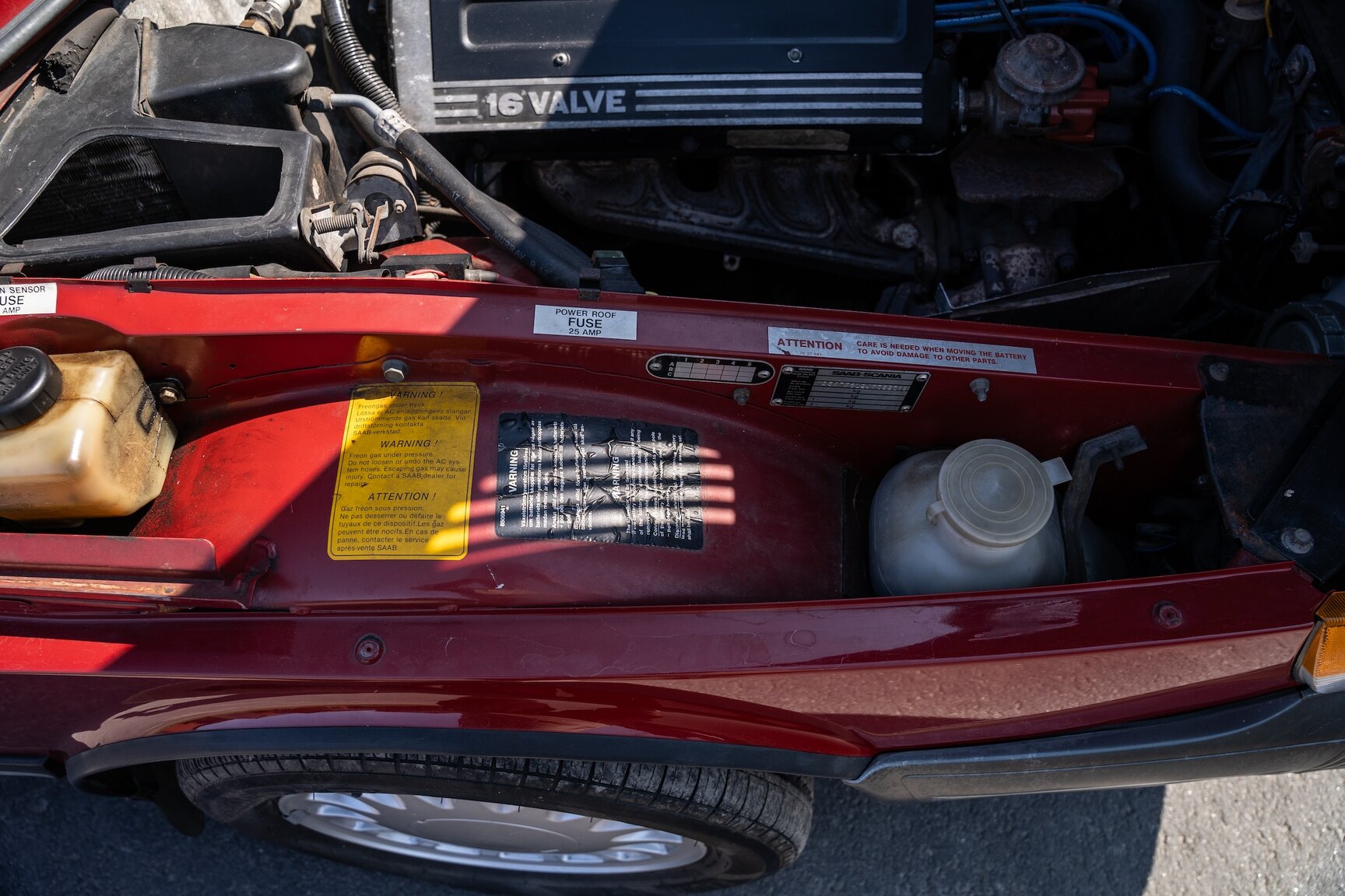 1988 Saab 900 Turbo Convertible, Mekanik