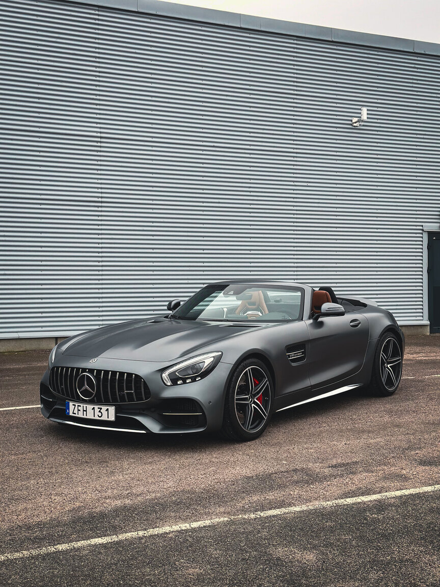 Exterior image of 2018 Mercedes Benz AMG GT C (41)