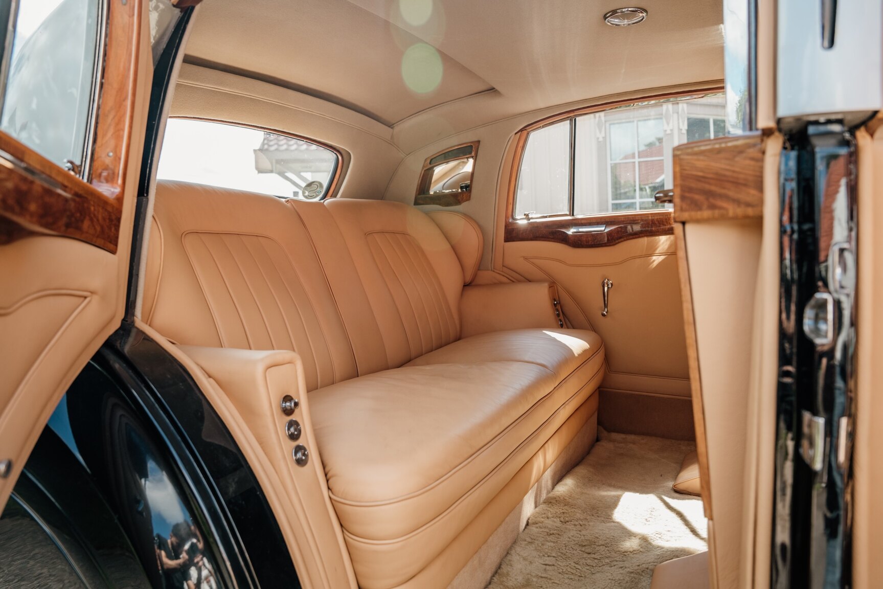 Interiörbild 1949 Rolls Royce Silver Wraith