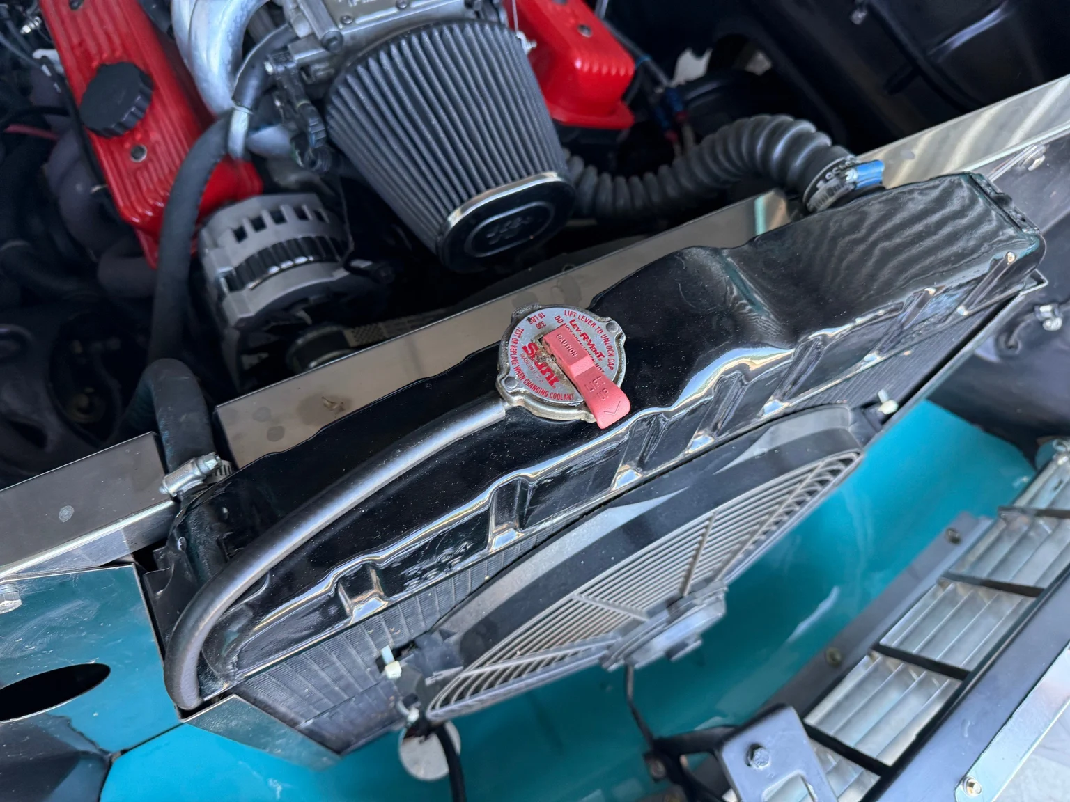 Image of 1956 Chevrolet Bel Air Sport Coupé LT1 – NO RESERVE mechanics (17)