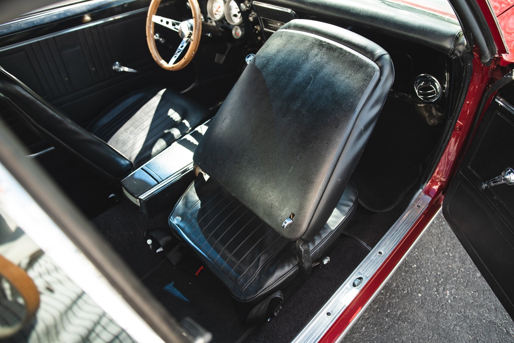 Interiörbild 1967 Chevrolet Camaro