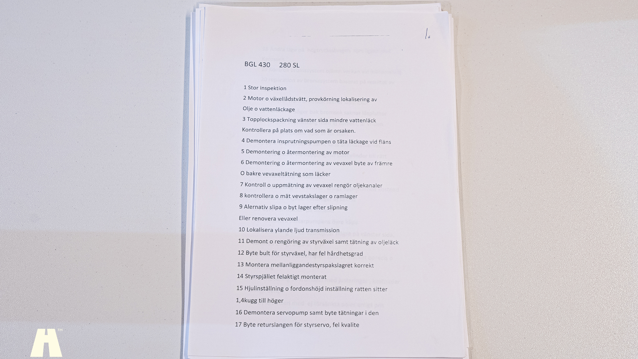 Documentation for 1970 Mercedes 280 SL Pagoda (25)