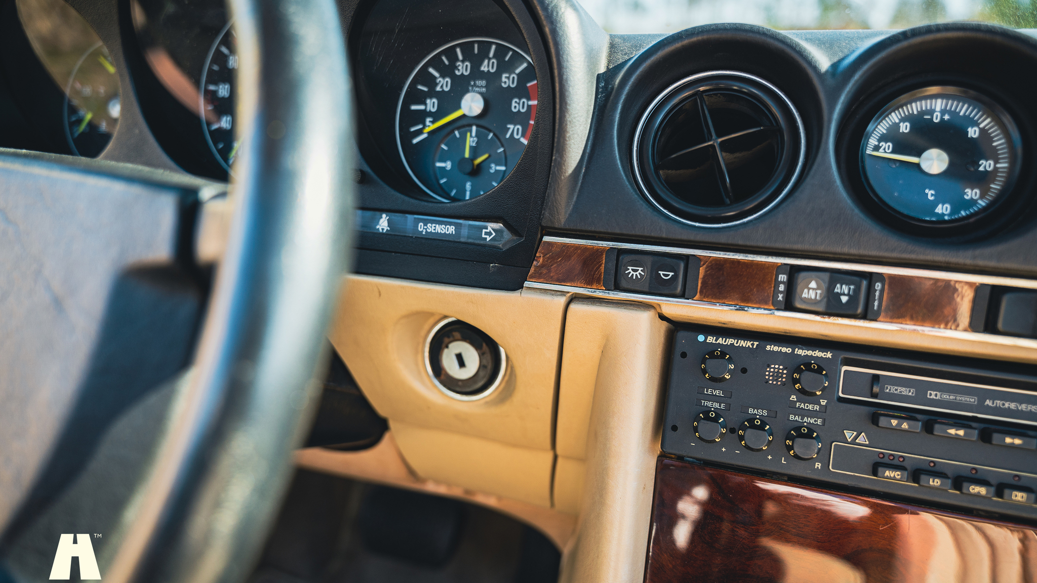Interiörbild 1985 Mercedes-Benz 380 SL