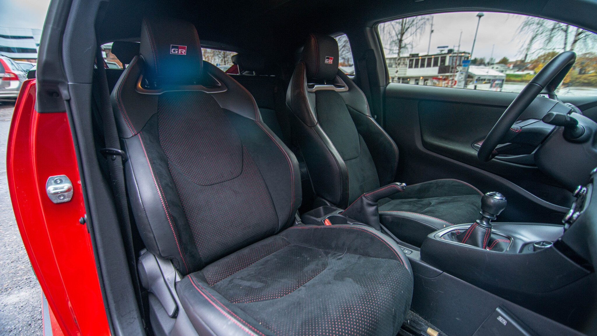 Interiörbild 2021 Toyota GR Yaris 