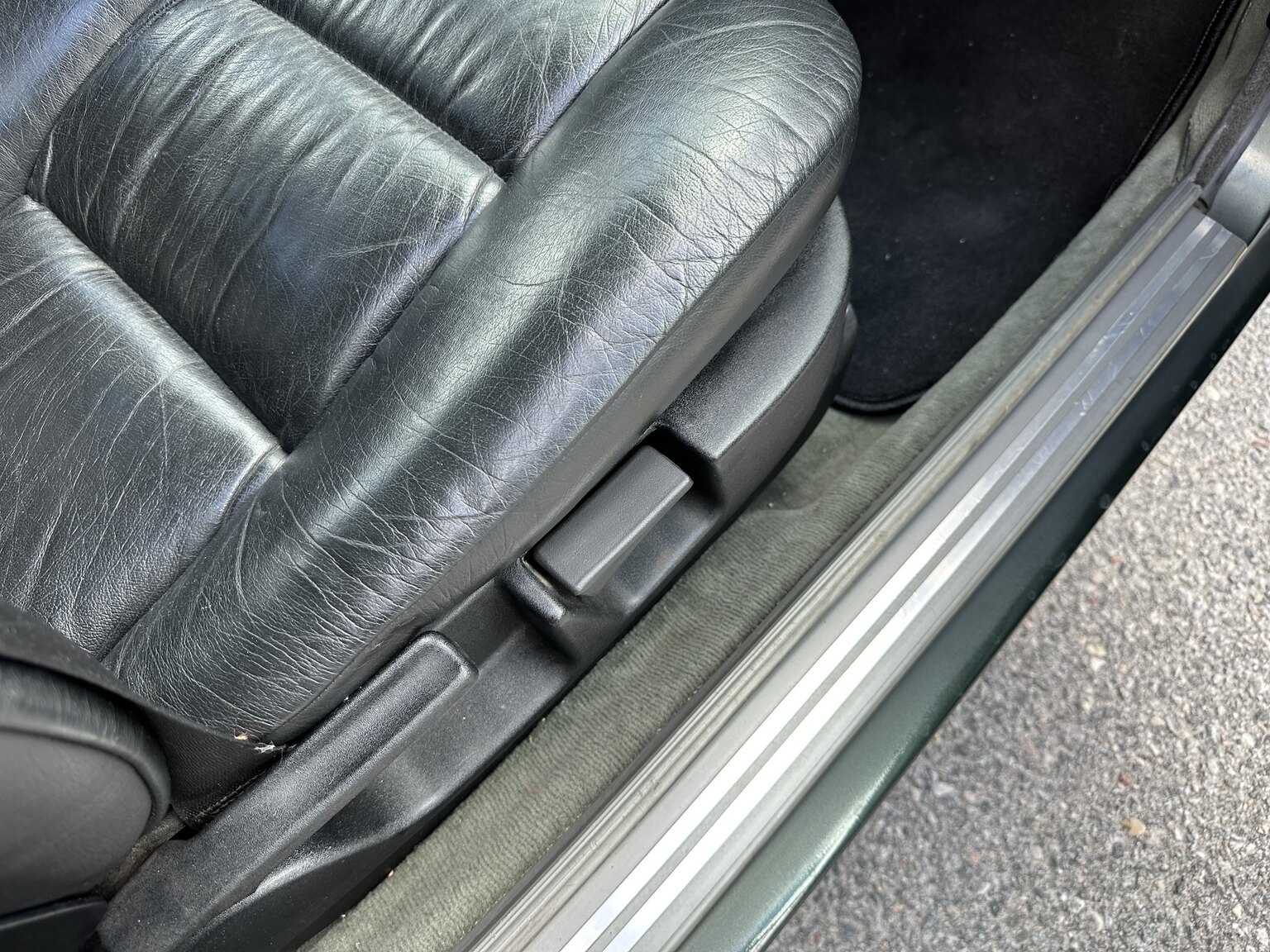 Interiörbild 1985 BMW 525E