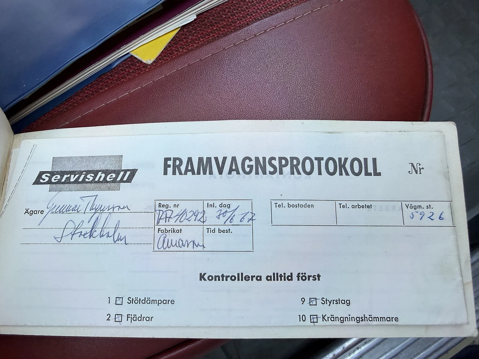 Dokumentation, 1964 Volvo Amazon (23)