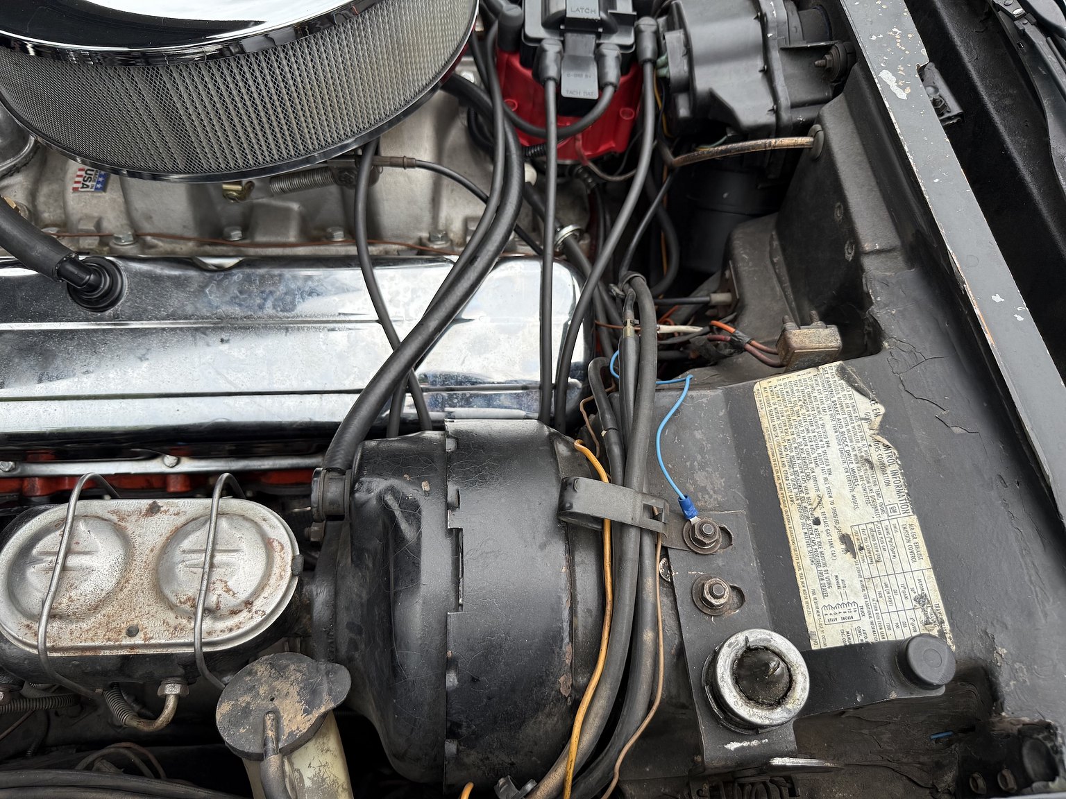 Image of 1973 Chevrolet Corvette Stingray mechanics