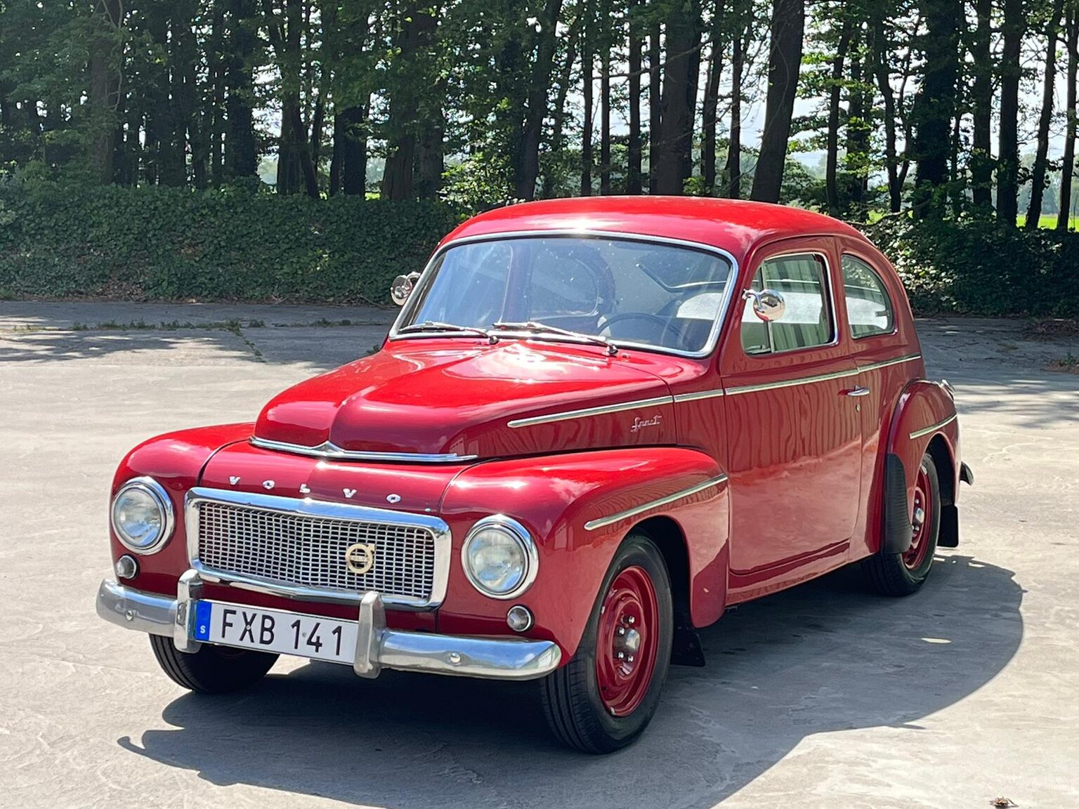 Exteriörbild på 1960 Volvo PV 544A Sport