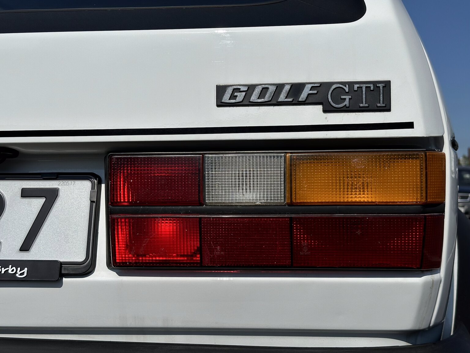 Exterior image of 1984 Volkswagen Golf GTI 