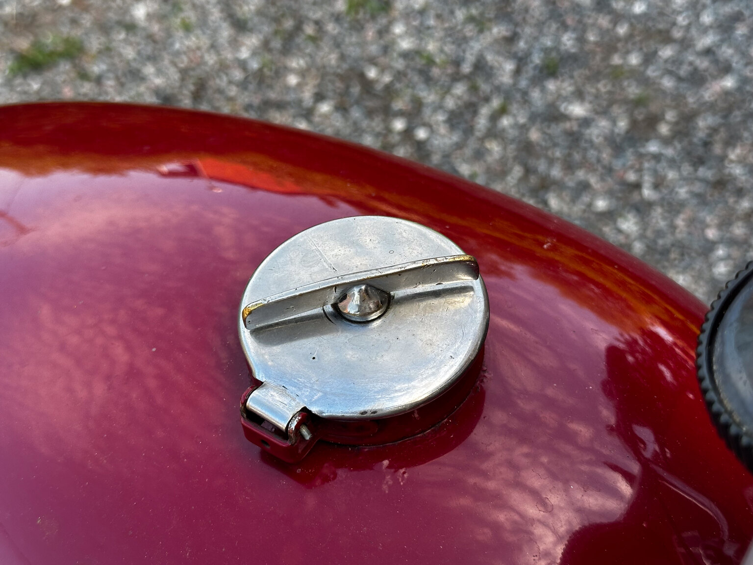 Exteriörbild på 1954 Ariel HS 500