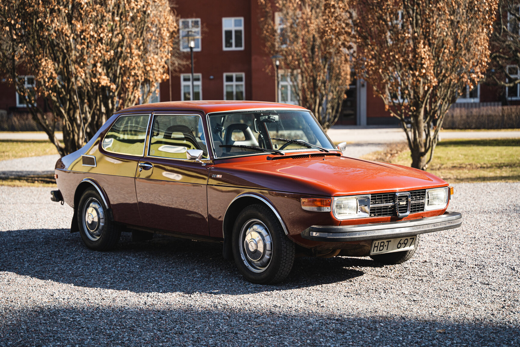 Exteriörbild på 1974 SAAB 99 