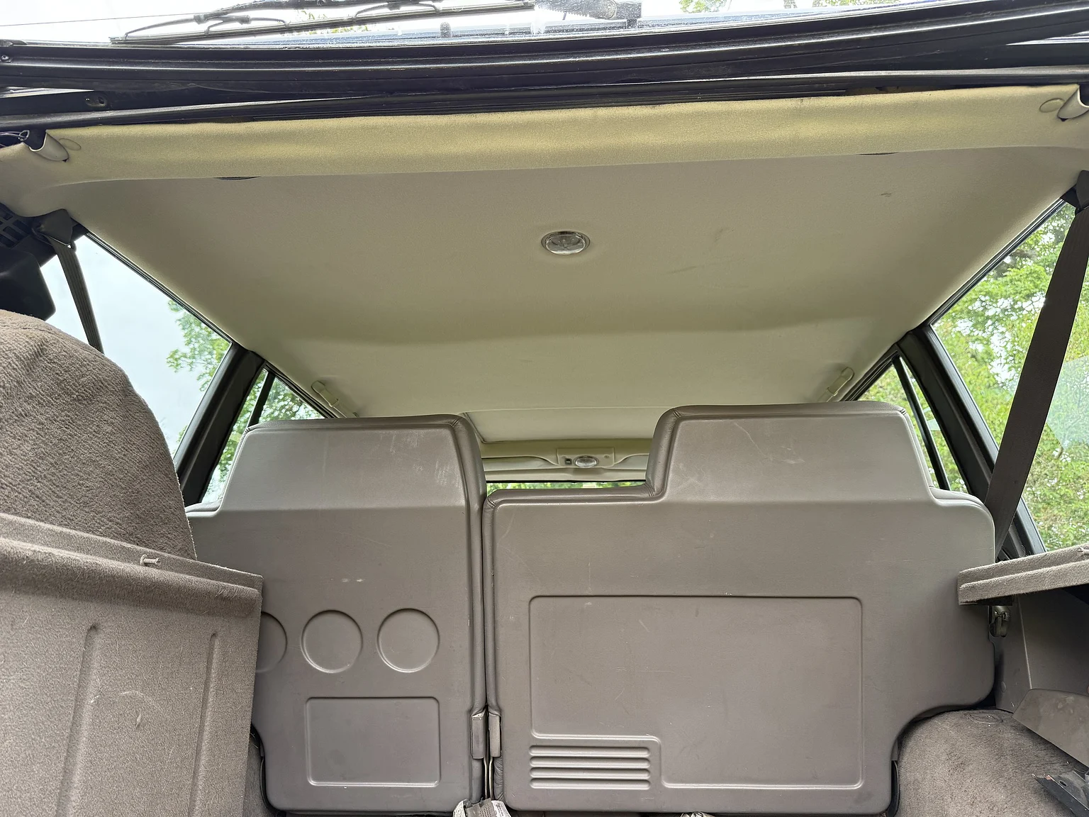 Interiörbild 1990 Range Rover Vogue SE 3.9 (84)