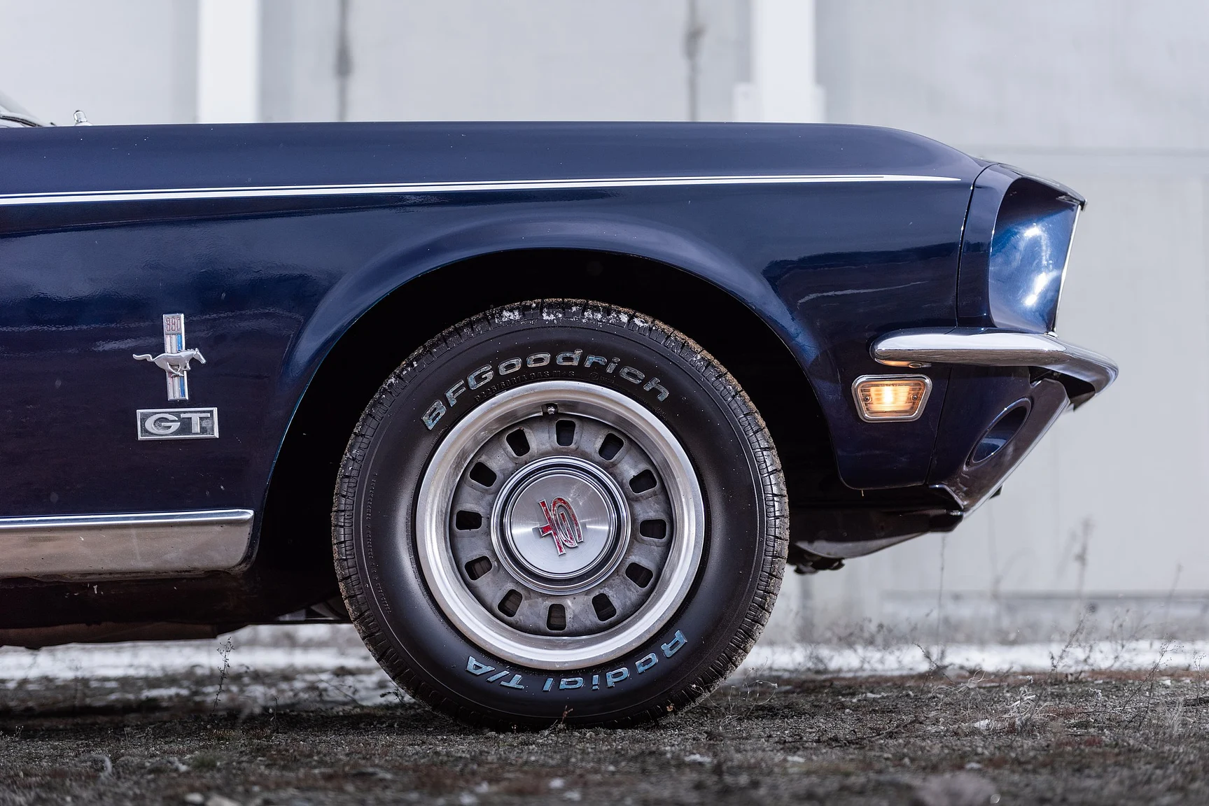 Exteriörbild på 1968 Ford Mustang GTA S-Code (46)